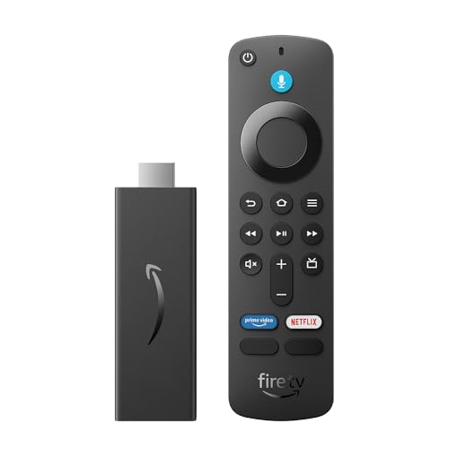 Amazon Fire TV Stick HD | TV gratuite et en direct, télécommande vocale Alexa, contrôle de la maison connectée, streaming HD