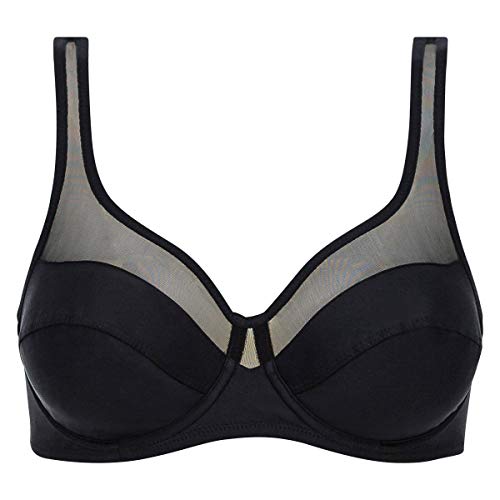 DIM Soutien-Gorge Femme Avec Armatures Generous Classique x1, Noir, 95C