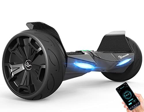 EVERCROSS 8,5'' Hoverboards Tout Terrain, Bluetooth Hoverboards compatibles avec APP, Batterie renforcée 4,4Ah, Hoverboards pour Enfants Adolescents Adultes