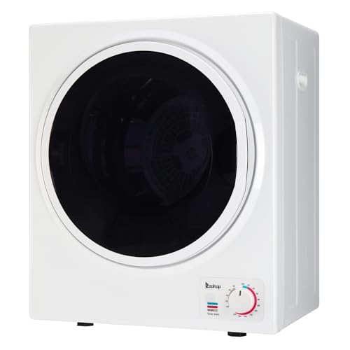 LEADZM sèche-linge,sèche linge séchage à évacuation compact 850W 2.5KG avec affichage pour différents modes de séchage, seche-linge portable pour appartements, maison, dortoir