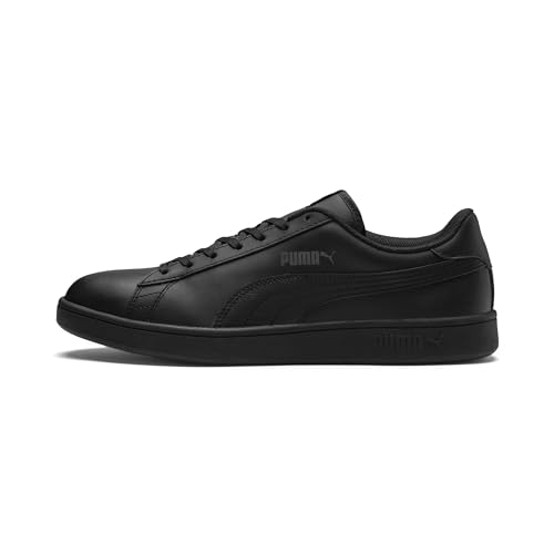 PUMA Puma Smash v2 L Baskets Mixte, Puma Noir Puma Noir, 42 EU