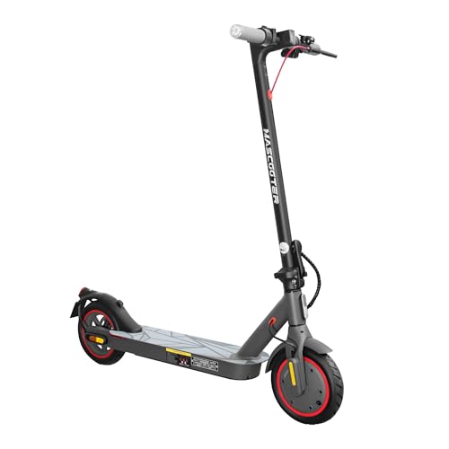 MASCOOTER S1 | Trottinette Èlectrique Adulte - Clignotants et Régénération de Batterie au Freinage – 300-600W Max, Autonomie 20km, Roues 8.5" Chambre à Air, Double Freins Électriques et à Disque