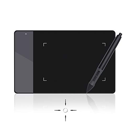 Huion® 420 OSU Tablette Graphique Dessin Portable Intelligente avec Stylet a Pile 10x 5.6cm (4 ''x 2.23 '')