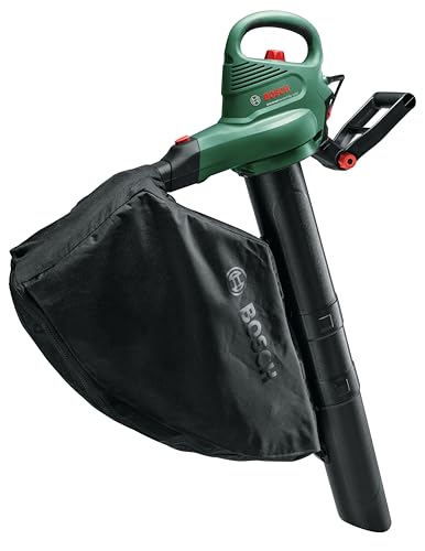 Bosch Aspirateur/Souffleur/Broyeur de feuilles - UniversalGardenTidy 2300 (2 300 W, sac de collecte de 45 L, vitesse variable, pour souffler, aspirer et broyer les feuilles)