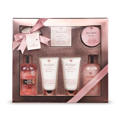 GLOSS! | Coffret Beauté Femme | Coffret Cadeau Femme | Produits de Bain | Parfum Rose | Panier de Beauté, Soin et Bien-être | de Cadeau Original pour Femme, Anniversaire, Fête des Mères|Cadeaux Noël