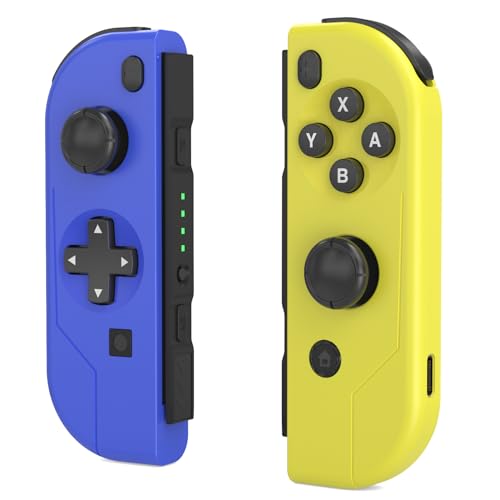 YCCSKY Joypad pour Switch, Switch Joypad Compatible Ni-ntendo Switch/Switch OLED/Switch Lite avec Bracelet de Préhension, Joy pad Contrôleur Prend en Charge la Fonction Turbo