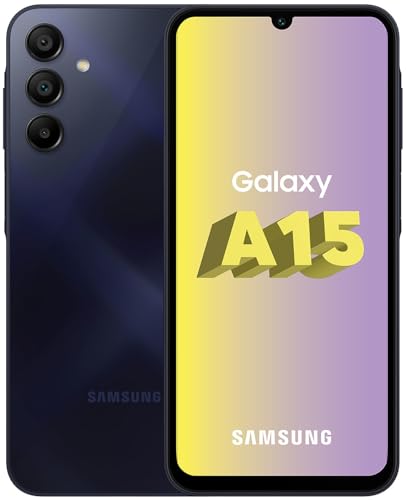 SAMSUNG Galaxy A15 4GB+128GB (Bleu Nuit)