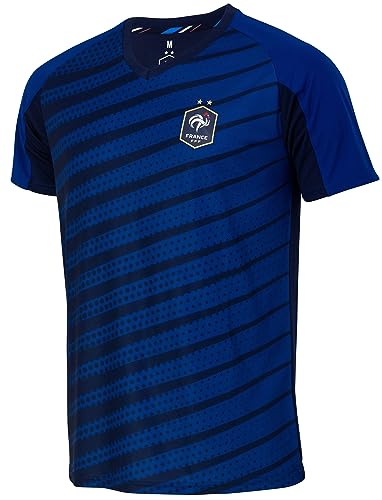 FFF Maillot Supporter Collection Officielle Equipe de France de Football - Homme Taille XXL
