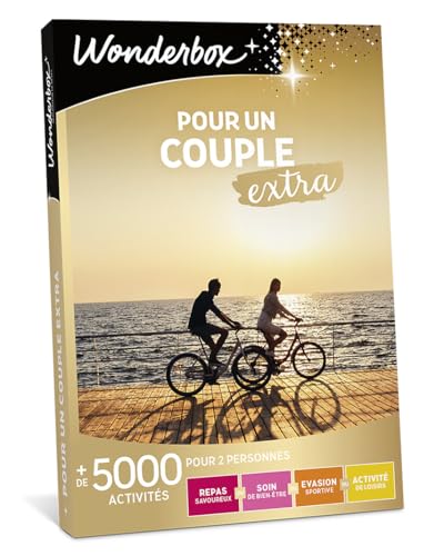 Wonderbox pour Un Couple Extra - Coffret Cadeau Idée Cadeau Multi Activités