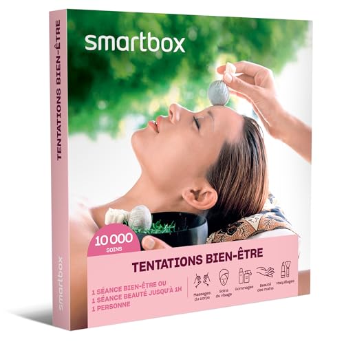 SMARTBOX - coffret cadeau fête des mères - Tentations bien-être - idée cadeau originale - 1 séance bien-être ou beauté pour 1 personne