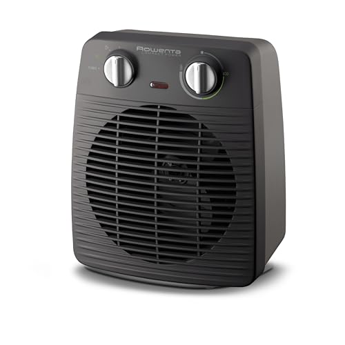 Rowenta Compact power Radiateur soufflant, Puissant 1000W/2000W, Compact, Large émission de chaleur, 59dB(A) SO2210F0