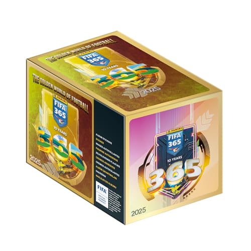 Panini FIFA 365 2025 Boîte de 36 Pochettes, 004890BOX36F