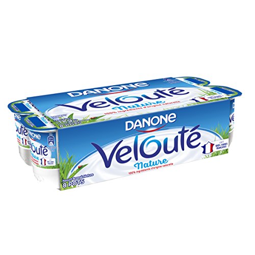 Danone Velouté Yaourt, Nature, 8 x 125g