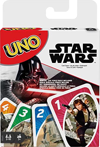 Mattel Games UNO Star Wars, Jeu de société et de Cartes, GPP00