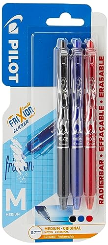 Pilot Blister 3 FriXion Ball Roller Effaçable, 36g