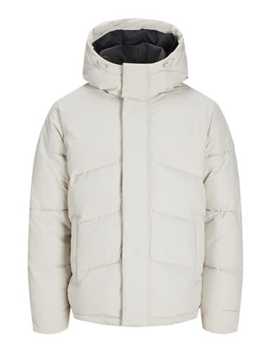 JACK & JONES Jjworld Puffer Jacket Veste Tampon, Beige Clair, M Homme