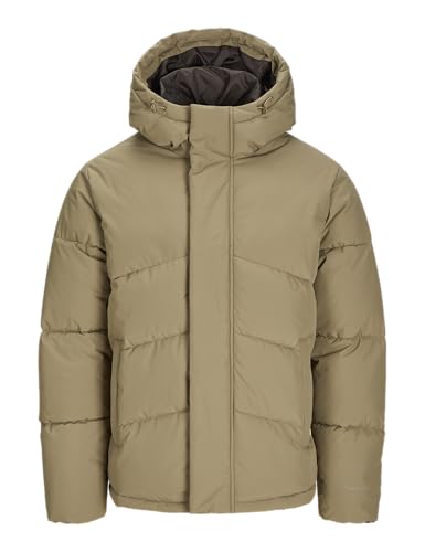 JACK & JONES Jjworld Puffer Jacket Veste Tampon, Sable, S Homme