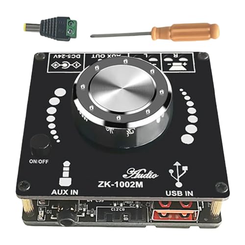 DollaTek 100W + 100W Bluetooth 5.0 Carte amplificateur Audio de Puissance ampli stéréo Amplificador Home cinéma AUX USB
