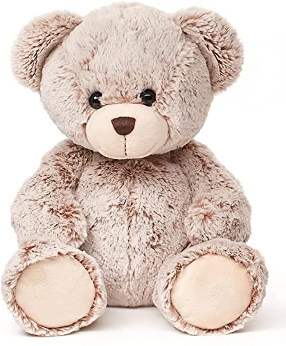 Uni-Toys - Teddy Super Doux (Marron Clair) - 24 cm (Hauteur) - Ours en Peluche, Nounours - Peluche, Doudou