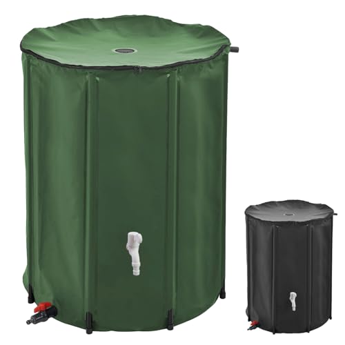 Linxor - Réservoir souple, récupérateur d'eau de pluie pliable - 500 L - 2 Coloris
