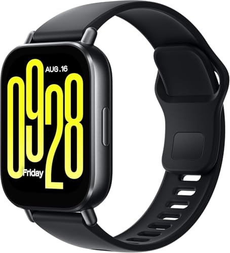 Xiaomi Redmi Watch 5 Active - Écran LCD 2,0", 18 Jours d'Autonomie, Appels Bluetooth, Étanche 5ATM, Suivi Santé (Cardiaque, SPO₂, Sommeil), Garantie 2 Ans (Noir)