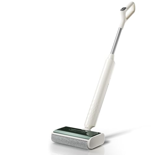 Lefant Aspirateur Eau et Poussière Balai sans Fil LS100, 2,65 kg Léger & Puissant, Aspirateur Laveur de Sol Intelligent pour Sols Durs,Plat à 170°, Autonettoyage,Nettoyage des Bords, économie d'espace
