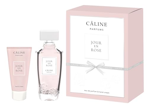Câline jour en rose Coffret cadeau avec eau de toilette 60 ml + crème pour les mains 50 ml