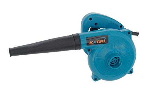 KATSU Souffleur électrique de Feuilles 500W Souffleur de Poussière pour Le Soin de Pelouse de Jardin à la Maison Aspirant des Feuilles, dégagement de Poussière de Coin de Voiture