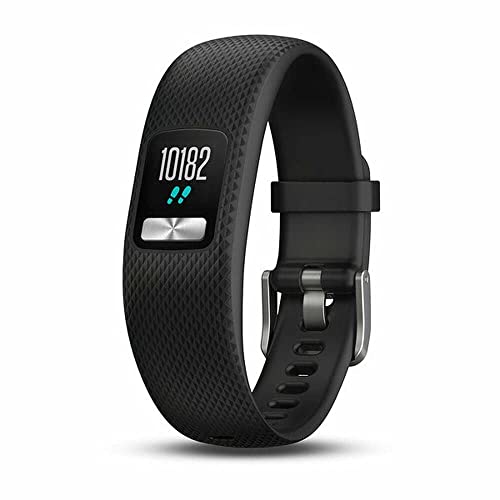 Garmin Vívofit 4 - Bracelet d'Activité avec plus d'un an d'Autonomie - Taille S/M - Noir