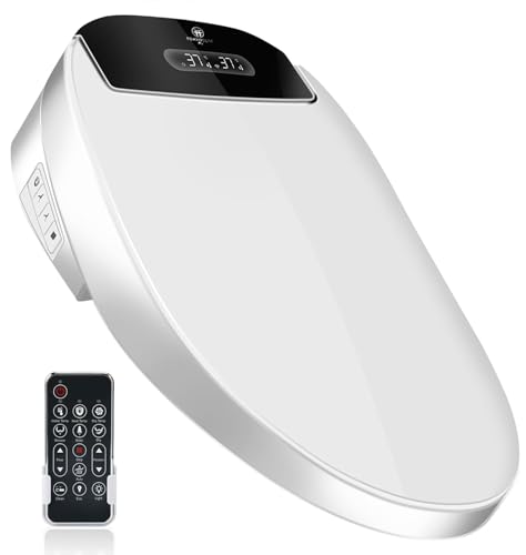 TokyoSeat - Marque Francaise : Siège Toilette Japonaise Complet, Abattant WC Japonais Lavant Séchant avec cuvette Japonaise Chauffante et Innovante, Bidet Toilette WC eau chaude, Confort et Élégance