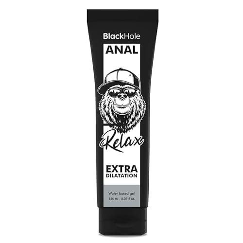 Black Hole Lubrifiant Anal Chauffant 150 ml - Gel Intime Effet Chaud - Ultra Glisse Longue Durée - Compatible Préservatifs & Sextoys - Lubrifiant Base Eau