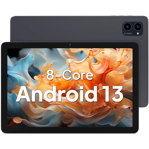 ApoloSign Tablettes tactiles Android 10,1 Pouces, Tablette à écran IPS Full HD, processeur 8 cœurs, 8 Go de RAM 64 Go de ROM, Extensible jusqu'à 128 Go