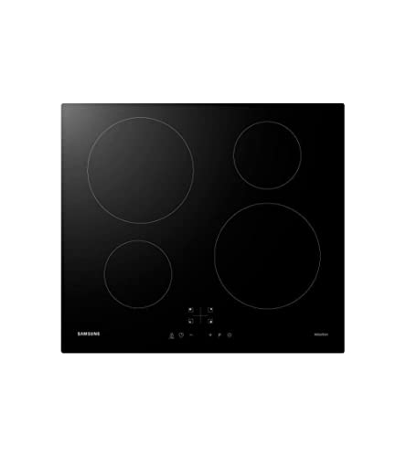 Samsung Zone induction hob, Verre trempé, Noir, 52 centimeters