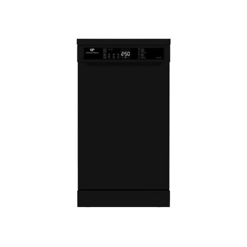 Lave-vaisselle pose libre CONTINENTAL EDISON - 10 couverts - Largeur 44,8 cm - Classe D - 45 dB - Noir