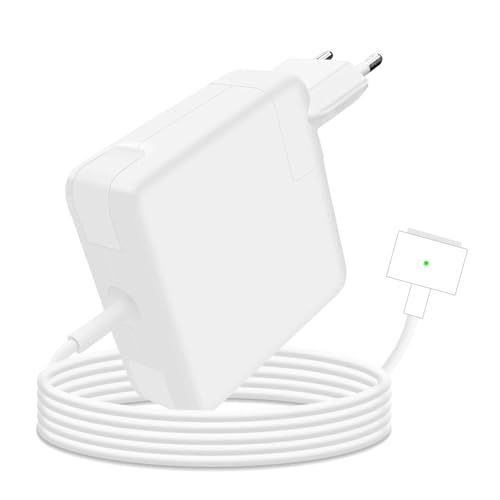 45 W T-Tip Chargeur MacBook Air, Adaptateur T-Tip 45W Rapide Compatible avec Mac Book Air 11 Pouces et 13 Pouces 2012-2017, pour Les modèles A1435, A1436, A1465, A1466