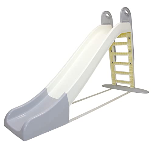 Gliss Grand Toboggan extérieur avec Glisse 240 cm Enfants Blanc