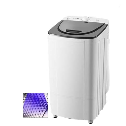 MGHRUE Sèche-Linge 10 Kg, Essoreuse À Économie D'énergie Et D'énergie, Lumière Bleue À 360 °, Sèche-Linge Portable 2800 TR/Min, Sèche-Linge À Évacuation par Gravité