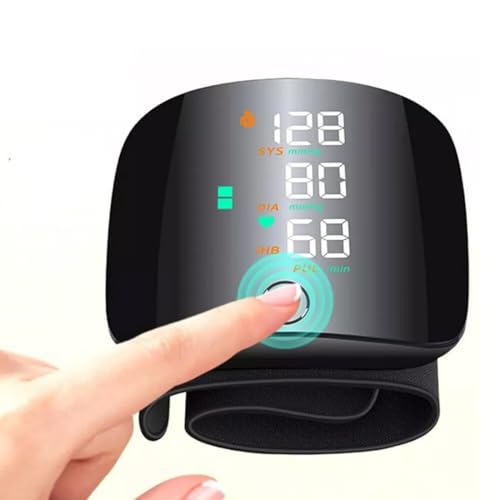 FiTspi Moniteur de pression artérielle automatique et précis - Grand écran LCD - Bracelet réglable avec fonction mémoire - Pour la maison et les voyages