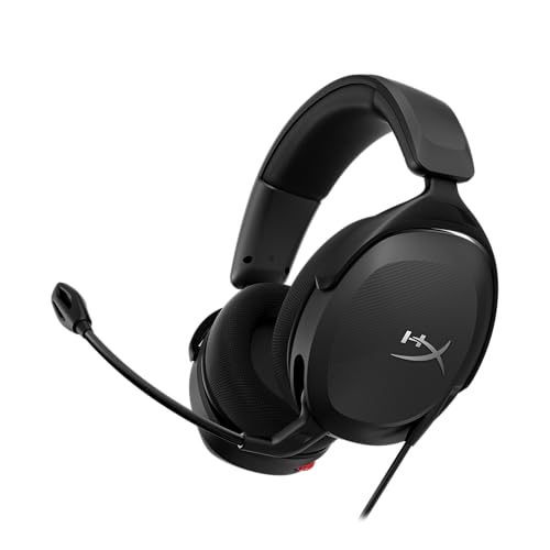 HyperX Cloud Stinger 2 Core Casque de Jeu PC léger avec Microphone Rotatif pour Couper Le Souffle, avec Son DTS Headphone:X Spatial Audio, Pilotes 40 mm