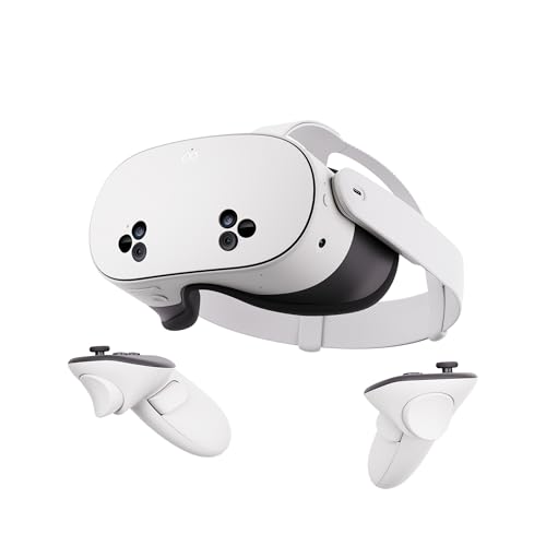 Meta Quest 3S 128 Go – Plongez dans la réalité Mixte – Casque Tout-en-Un – Essayez Meta Horizon+ sans Frais Pendant 3 Mois