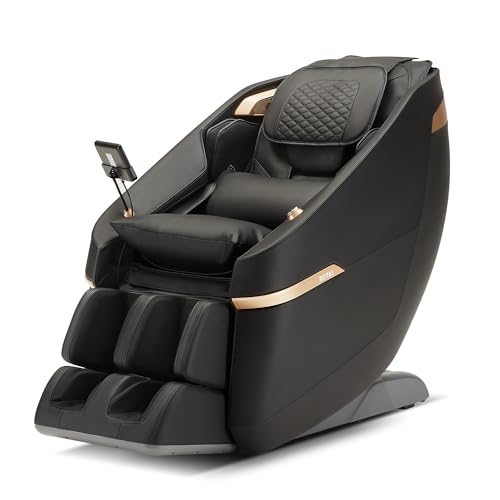 ROTAI Fauteuil de massage complet du corps Fauteuil de massage à gravité zéro pour massage Shiatsu du cou et des épaules à domicile