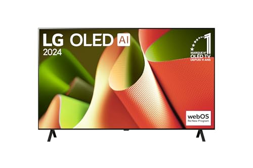 LG TV OLED 2024 | OLED48B4 | 48'' (121 cm) | OLED| Processeur α8 AI 4K |Dolby Vision & Atmos | Alexa