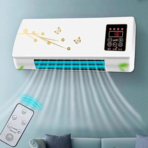 Climatiseur Et Chauffage Muraux - Climatiseur Intelligent Portable Avec Télécommande Et Minuterie, Climatiseur Split Avec Ventilateur De Refroidissement Et De Chauffage Pour La Maison, Le Salon