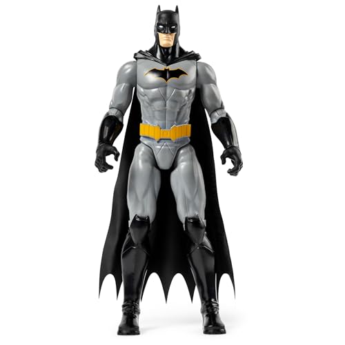 DC Batman - Figurine Batman 30 Cm - Figurine Articulée - Créez Vos Propres Combats Masqués Contre L'ennemi - Super Héros Et Super Vilain - Jouet À Collectionner - Jouet Enfant 3 Ans Et +