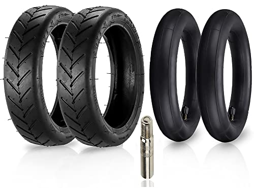 ANSENI 2 Pneu et 2 Chambre à air 8,5 pouces(8 1/2X2) Roue, Pneu Pour Trottinette Electrique Xiaomi M365/pro/pro2/1s/essential Et Wispeed T855 /t850