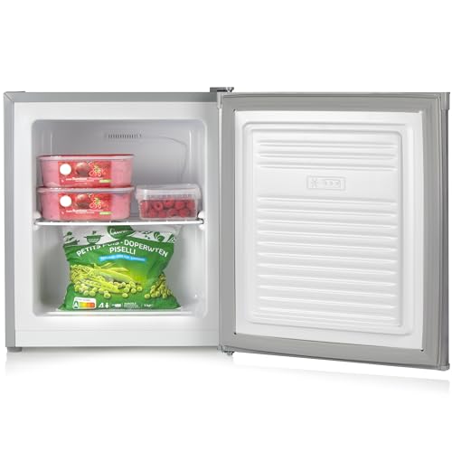 PRIMO PR116DV Mini congélateur - Petit congélateur - Indépendant - 33L - E - Argenté