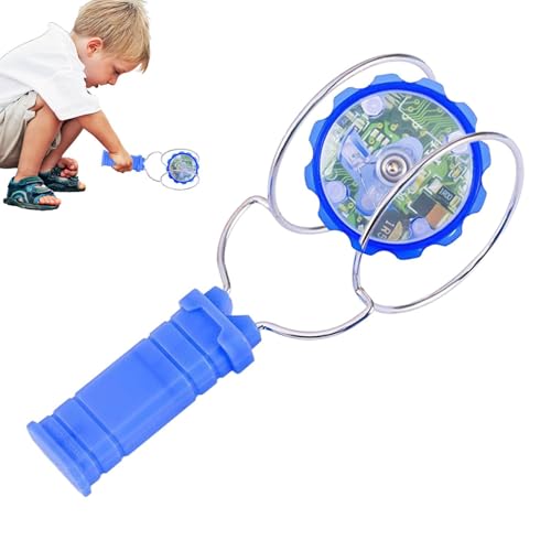 Jouets gyro magnétiques, Jouets Aimant gyro-Roue Clignotants, bwirer de Rail de Type yo-yo Portable pour Les, la gravité des Jouets de Cascade provocants, des Jouets sensoriels pour Les garçon