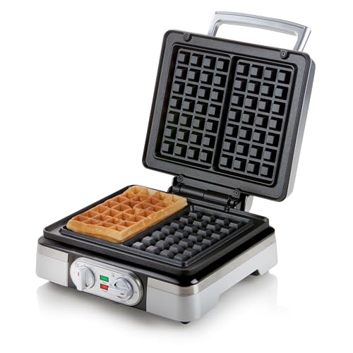 GAUFRIER DOMO DO9149W, Argenté/Noir/Métallique
