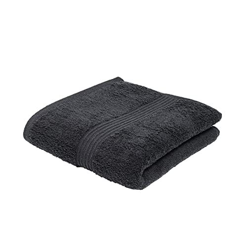 Today Serviette de Bain Coton 50X90 uni Essential Fusain