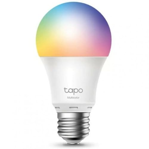 Tapo Ampoule Connectée WiFi, Ampoule LED E27 Multicolore 2500K-6500K, Dimmable 8.7 W 806Lm, Compatible avec Alexa et Google Home, Commande Vocale, Economie d'énergie, Tapo L530E